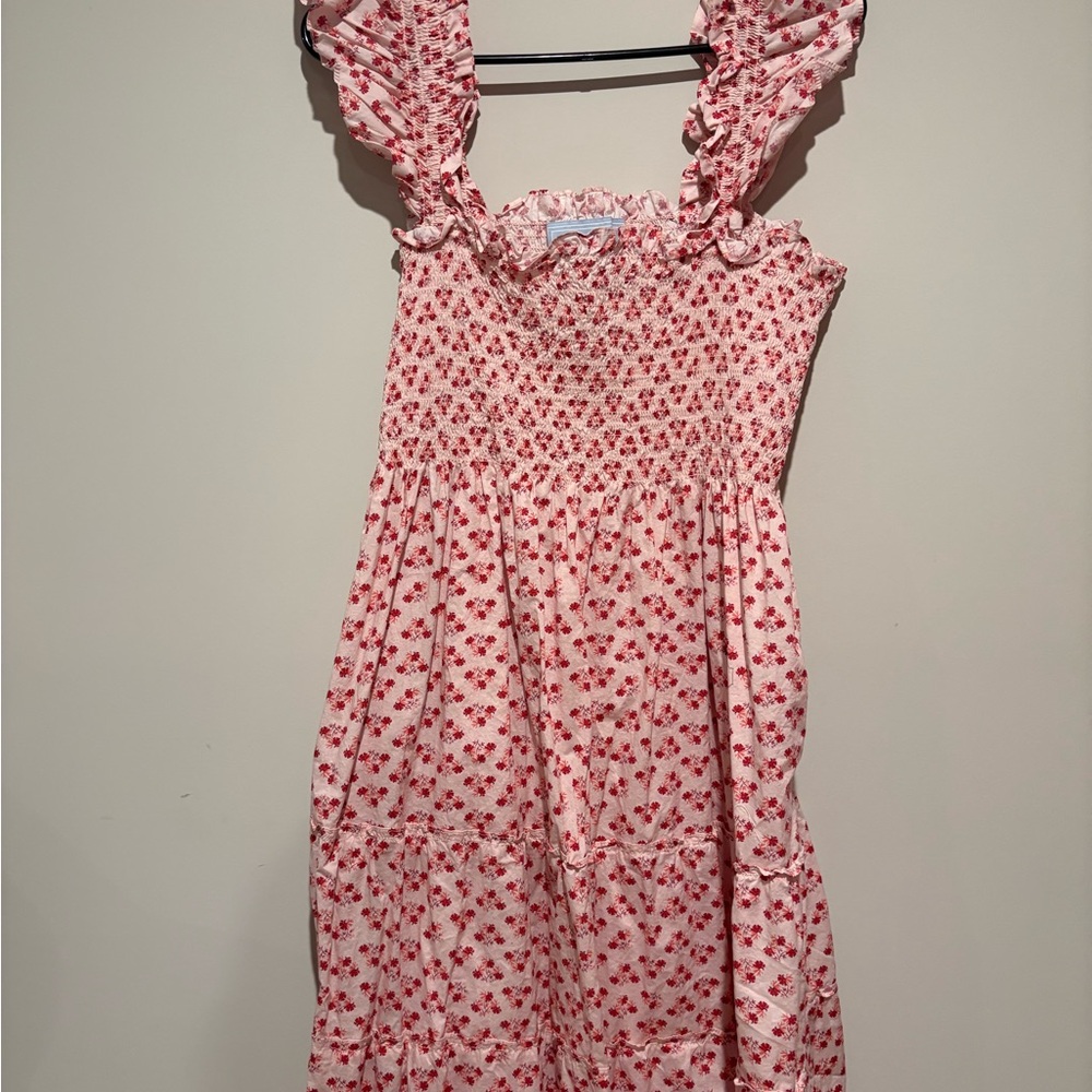 Hill House Pink Floral Dress